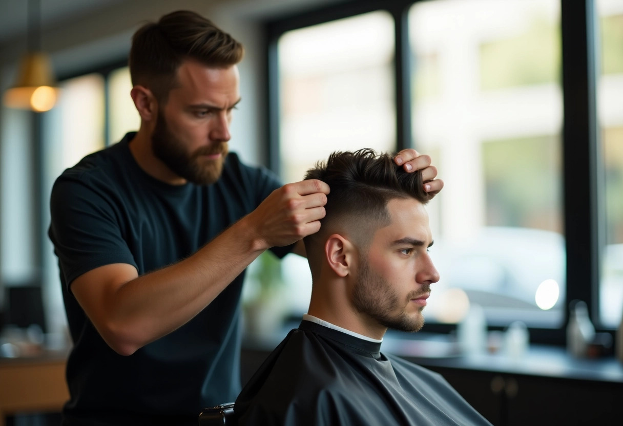 coiffure homme