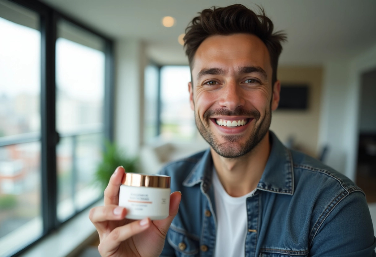 crème visage homme